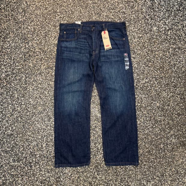 리바이스 569 루즈 스트레이트 진 (38)   