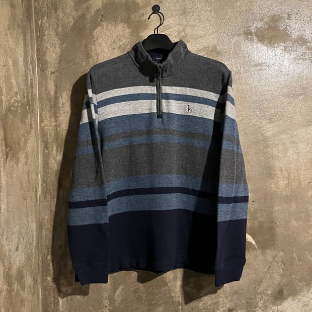 헤지스 반집업 니트