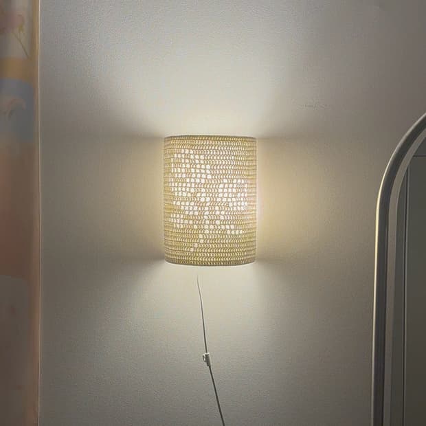 Rose Crochet Lamp