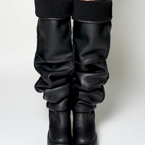 YELLO 슈즈 이에로 롱부츠 JACOB LOOSE FIT BOOTS M