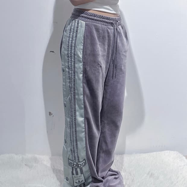 아디다스 아디브레이크 벨루어 팬츠