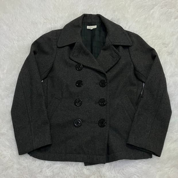 얼스 차콜 3버튼 코트 y2k 스트릿 갸루 펑키 일본빈티지671 fab