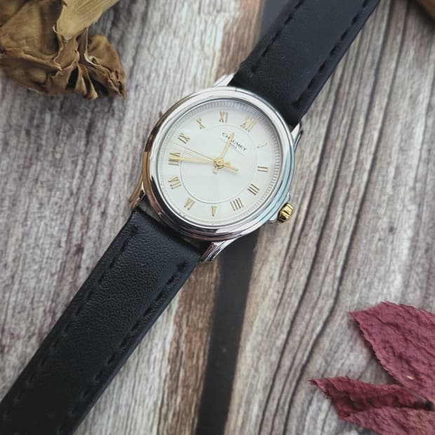 [연말세일]정품 쇼메 아퀼라 쿼츠 시계