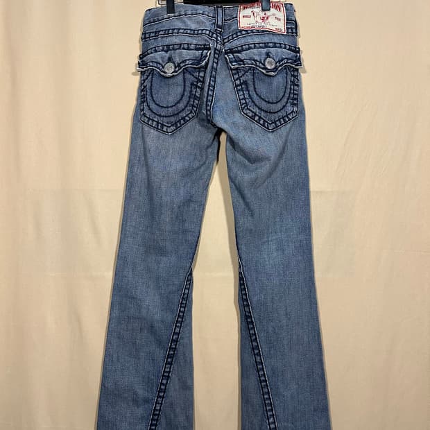 트루릴리젼 조이 슈퍼 부츠컷 데님 처분 