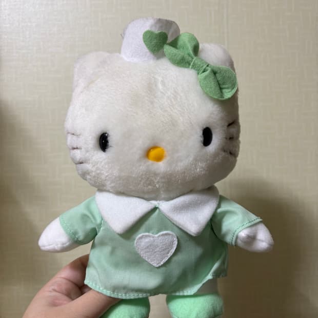 산리오 고전 간호사 키티 인형