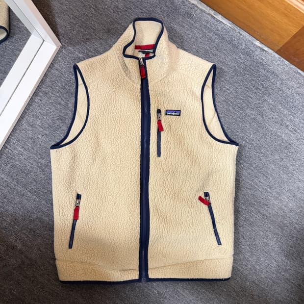 Patagonia retro pile vest 