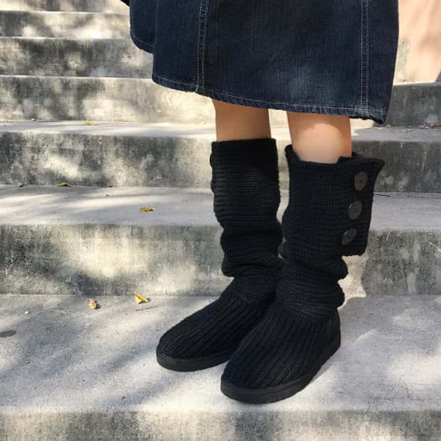 어그니트부츠 블랙 240