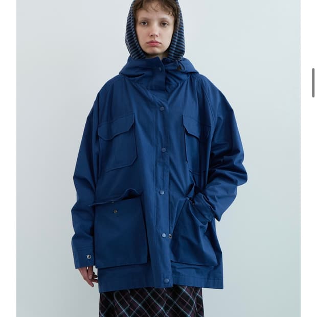 엔조블루스 코튼 마운틴 파카 (blue)