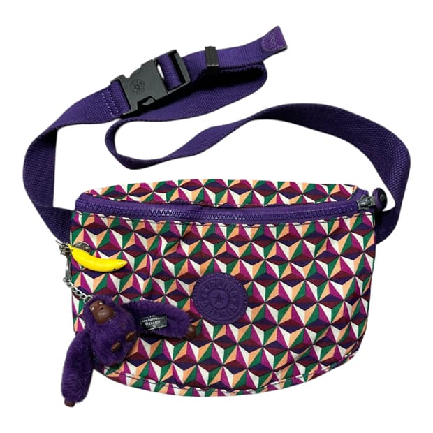 ✨ (바배) 키플링 멀티컬러 기하학패턴 미니 크로스백