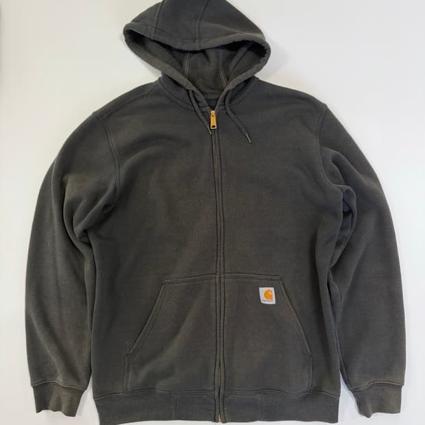 칼하트 워싱 후드 집업
