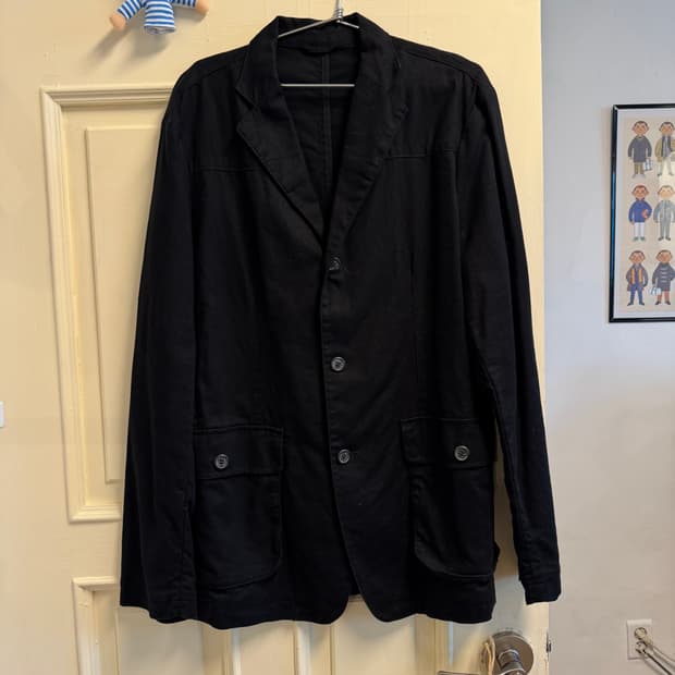 cotton blazer