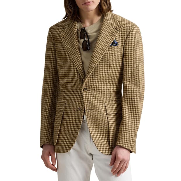 [XL] 폴로 랄프로렌 하운드투스 트위드 블레이저 자켓