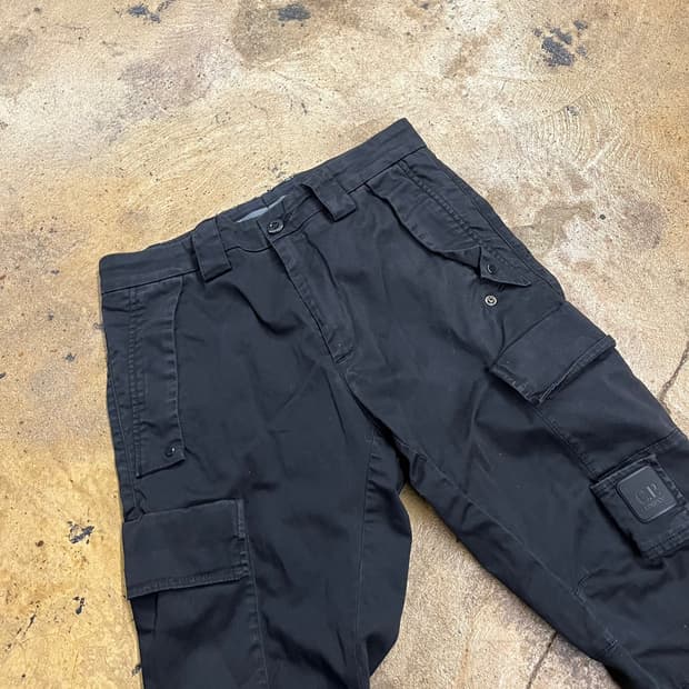 [정품/46] C.P. 컴퍼니 블랙 카고 바지 b15
