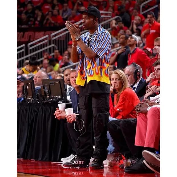 L) whoisjacov 멀티카고 팬츠 블랙