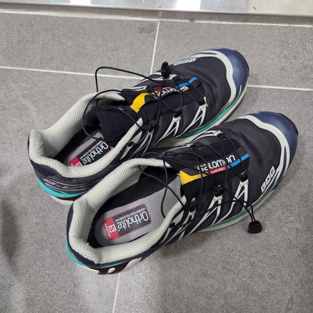 살로몬 xt6 아틀란티스 블루