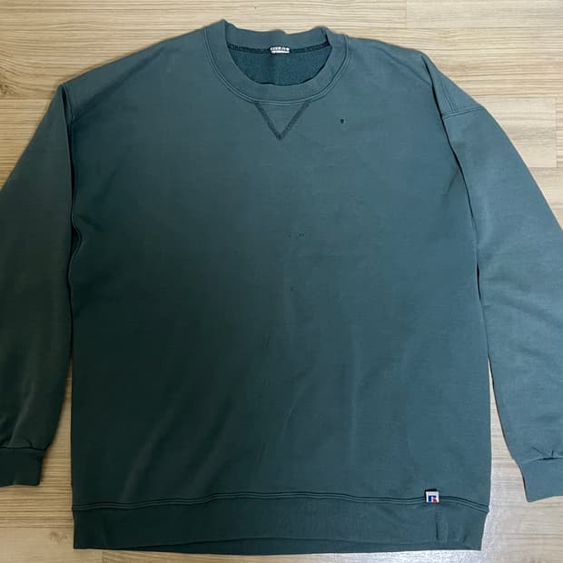 90s 빈티지 러셀 맨투맨 스웻셔츠