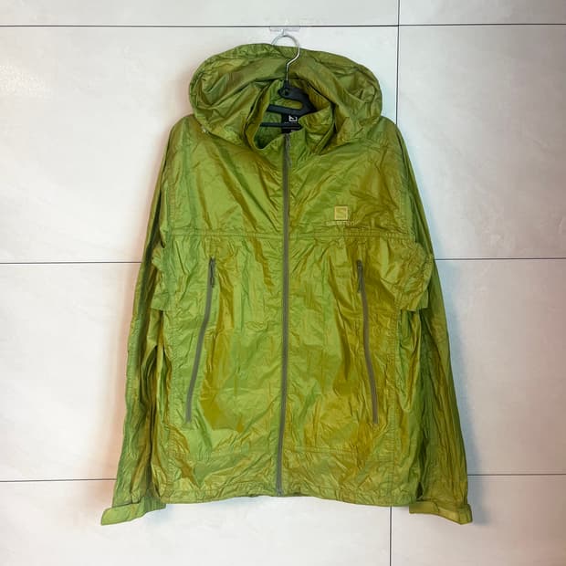 살로몬 초경량 바람막이 그린 [L/100]