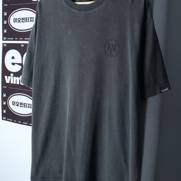 (XL-2XL) 필루미네이트 반팔 티셔츠 피그먼트 그레이-H31953