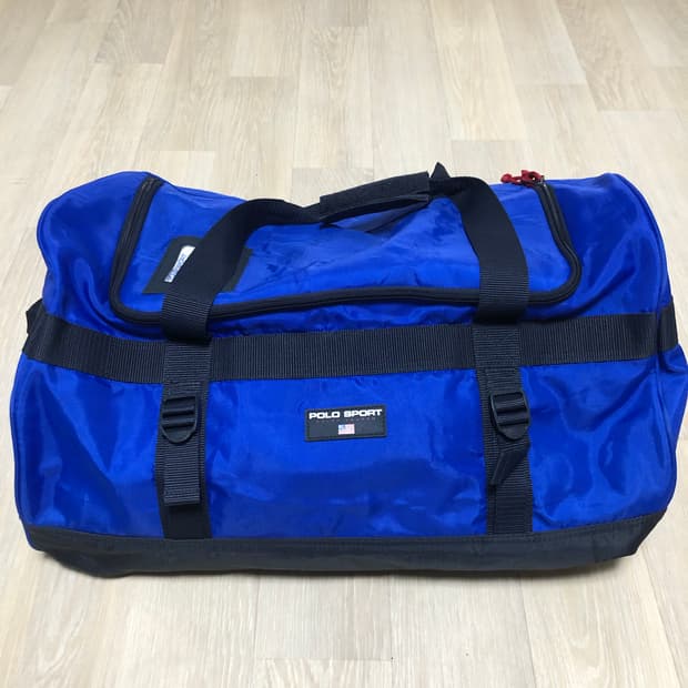 (ONE SIZE) 90's 폴로 스포츠 POLO SPORT 더플백