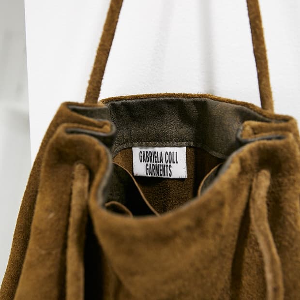 Suede Tote Bag