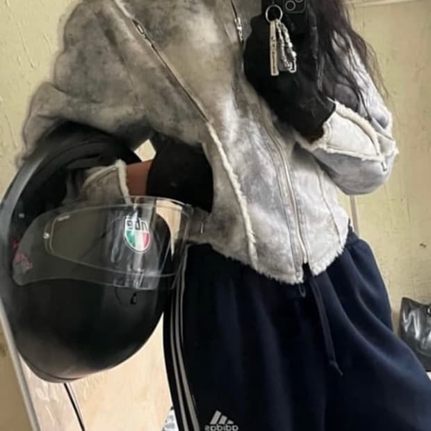 604서비스 무스탕자켓