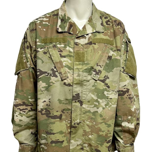 미군 OCP 멀티캠 전투복 상의 (L/L) (XL) (만원샵)