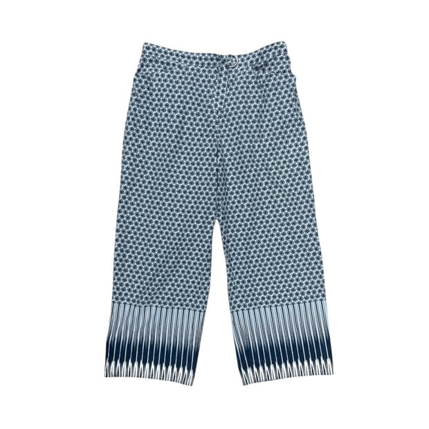 agnès b. paris wide leg cotton pants