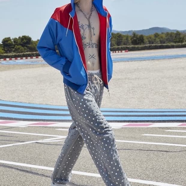 (48) 셀린느 댄싱 키드 후드 집업 자켓