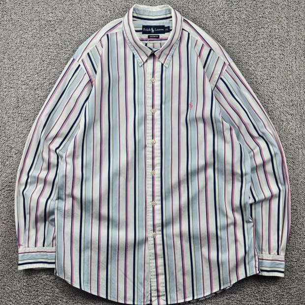 폴로랄프로렌 멀티 스트라이프 셔츠 ( XL ) / 11826