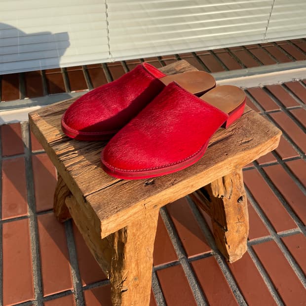 핸더스킴 (Hender Scheme) 치크 헤어 뮬