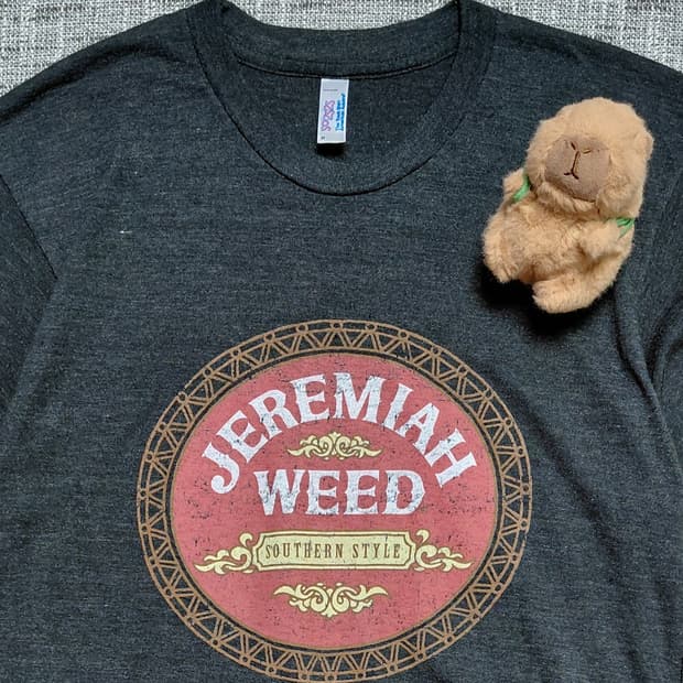 [M/싱글스티치] 아메리칸 어패럴 오리지널 셔츠 Jeremiah Weed