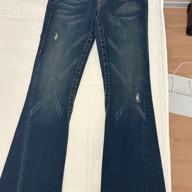 트루릴리전 Joey 부츠컷 데님 27 made in USA