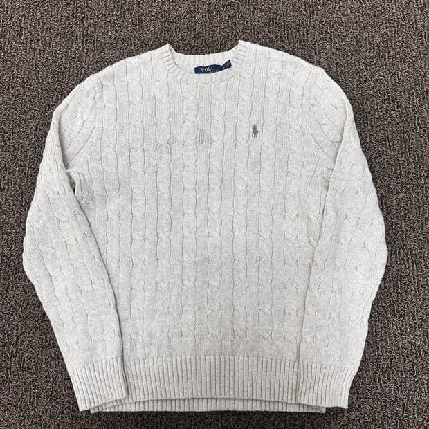 POLO 폴로 랄프로렌 케이블 꽈배기 니트 M