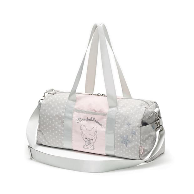 허그유어스킨 코리락쿠마 멀티 더플백 핑크 가방 숄더백