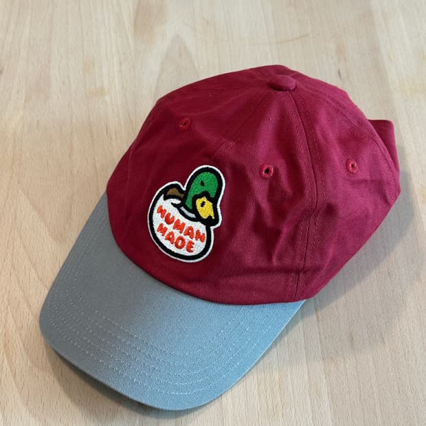 휴먼메이드 오리 자수 모자