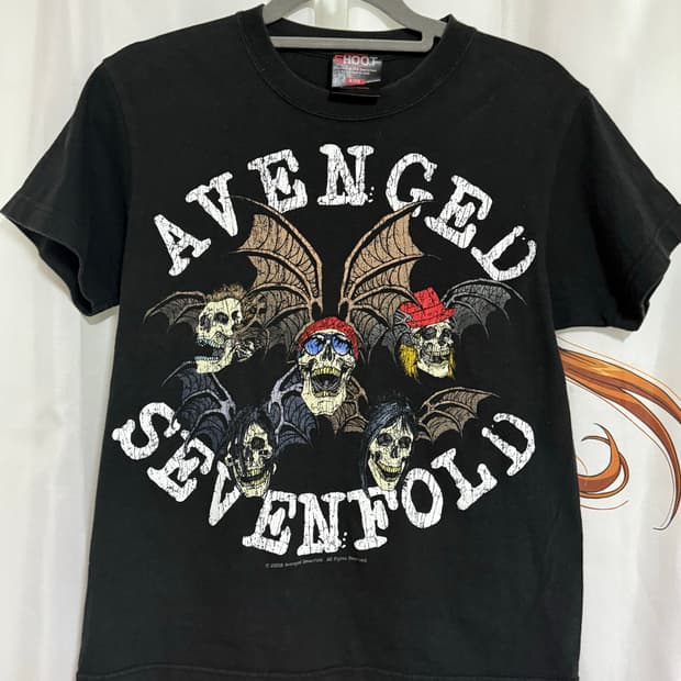 펑크 y2k 해골 스컬 반팔 티셔츠