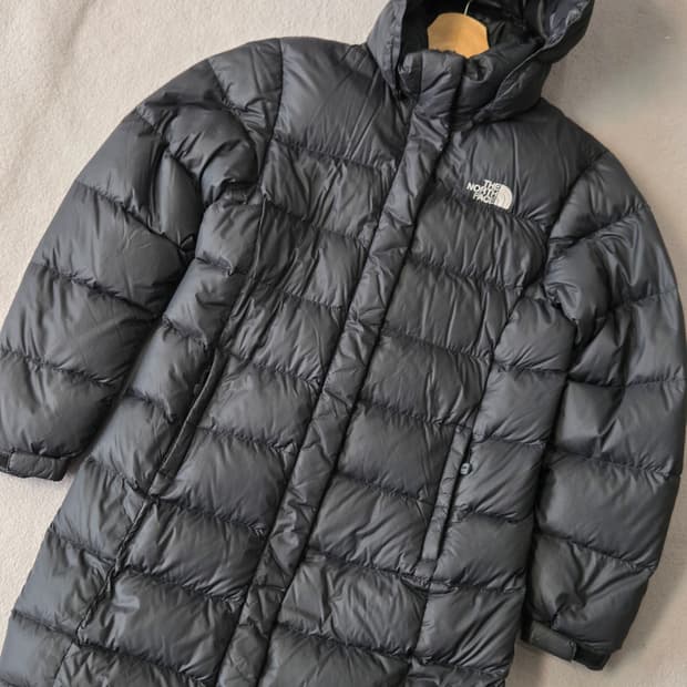 (90) 노스페이스 600 구스 중경량패딩 여