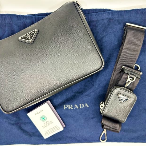 프라다 사피아노 레더 숄더백 2VH113 9Z2 F0002