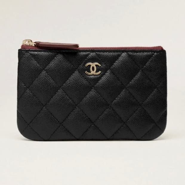 [미개봉 새상품]AP4020 샤넬 클래식 미니 캐비어 파우치