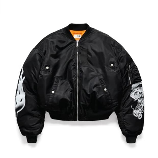 h&m h2 헤론 프레스톤 리버시블 보머 재킷 ma-1