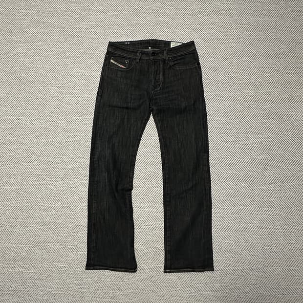 ADIDAS X DIESEL italy made denim jeans