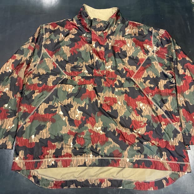 2XL) 아디다스 퍼렐 윌리엄스 카모 아노락 하프집업