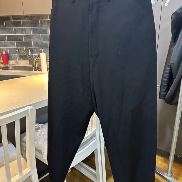 요지 야마모토 뿌르 옴므 기본 바지