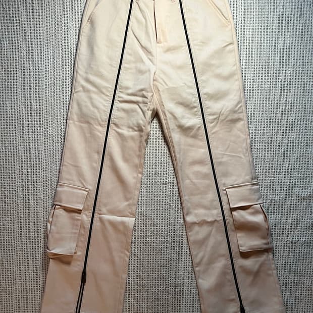 Luoneer UNDER CAGO ZIPPER PANTS