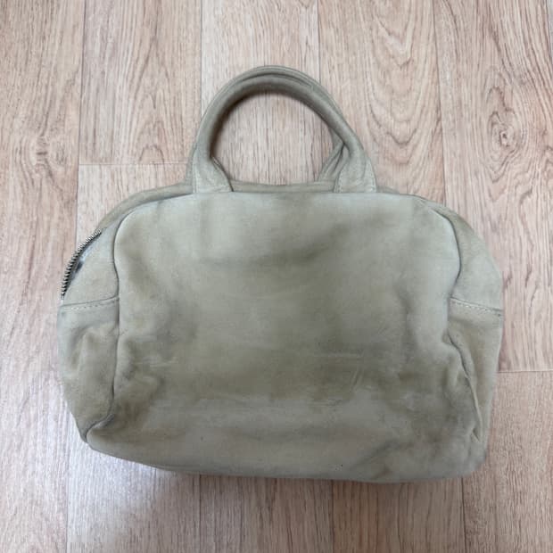 꼼데가르송 스웨이드 토트백