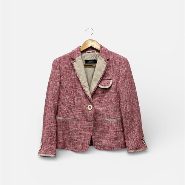 막스마라 위켄드 트위드 자켓 55
