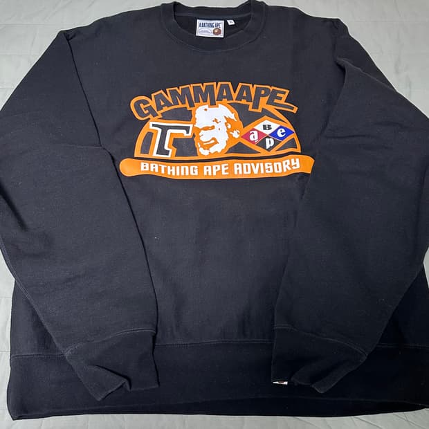 Bape 21AW Gamma Ape Sweatshirts