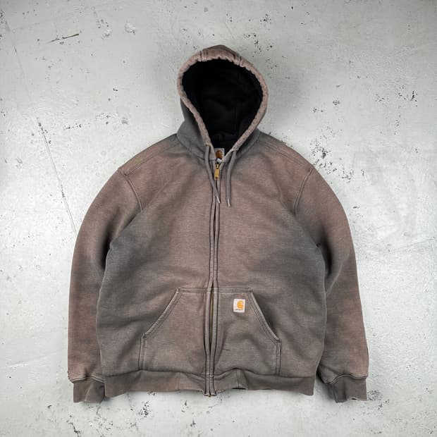 칼하트 레인 디펜더 써멀 후드집업