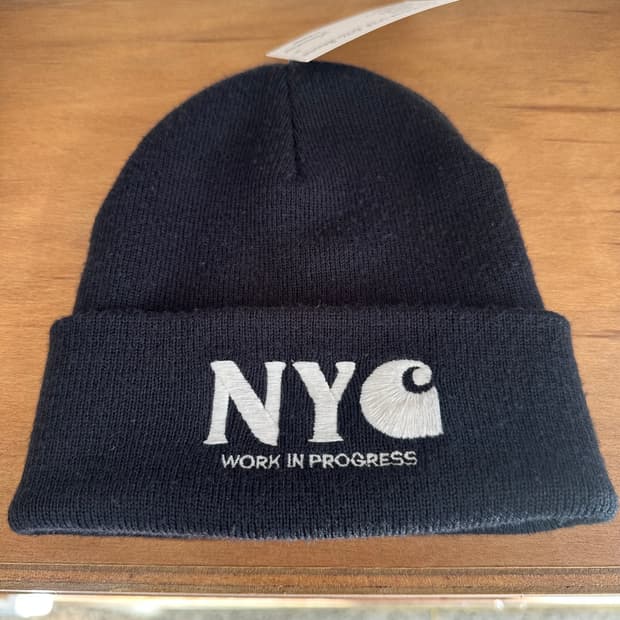 칼하트 WIP NYC 비니