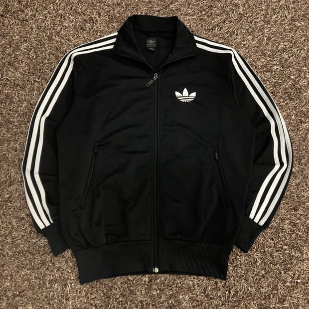 아디다스 실버 파이어버드 져지 트랙탑